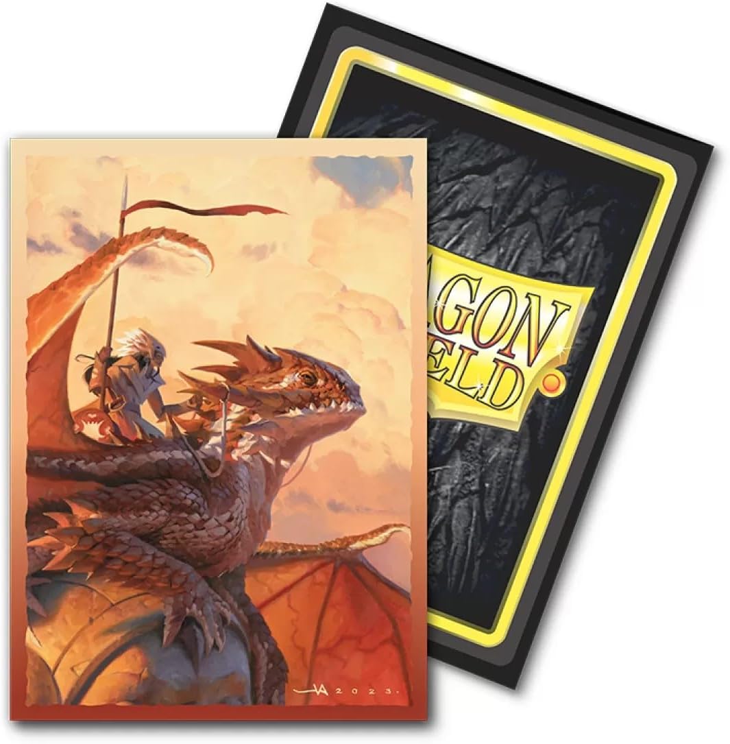 Dragon Shield | Matte Dual Art Standard Size Card Sleeves | 100 CT - Smooth & Tough Premium TCG Sleeves - Compatible with Pokemon, Flesh & Blood, One Piece & Magic the Gathering | The Adameer