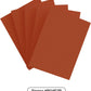 Curator® Tournament TCG Matte Sleeves - Standard Size (66x91mm) w/Black Backs - Non-PVC - “Sienna” (Red) Palette Series - Compatible with Magic, Pokemon, Lorcana, Riftbound, One Piece