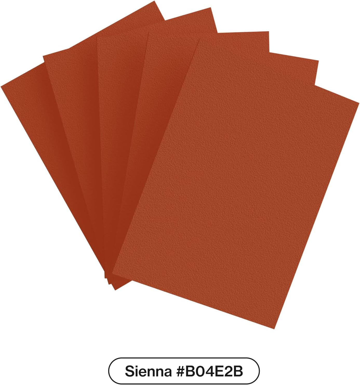 Curator® Tournament TCG Matte Sleeves - Standard Size (66x91mm) w/Black Backs - Non-PVC - “Sienna” (Red) Palette Series - Compatible with Magic, Pokemon, Lorcana, Riftbound, One Piece