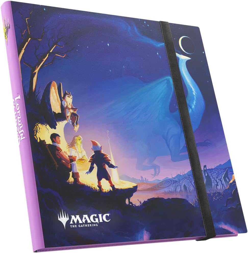 Gamegenic Magic: The Gathering Lorwyn Eclipsed Casual Album 24-Pocket - Lorwyn Eclipsed Design, Holds 480 Double-Sleeved Cards, Side-Loading Pages & Elastic Strap