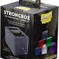 Dragon Shield Strongbox Deck Box Clear Black, Holds 100+ Double Sleeved Cards, Acrylic TCG Storage Case, Vacuum Seal Closure, Stackable, Display Lid, 83.5 x 106 x 75.5 mm