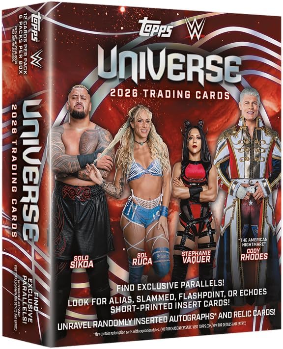 2026 Topps Universe WWE Mega Box