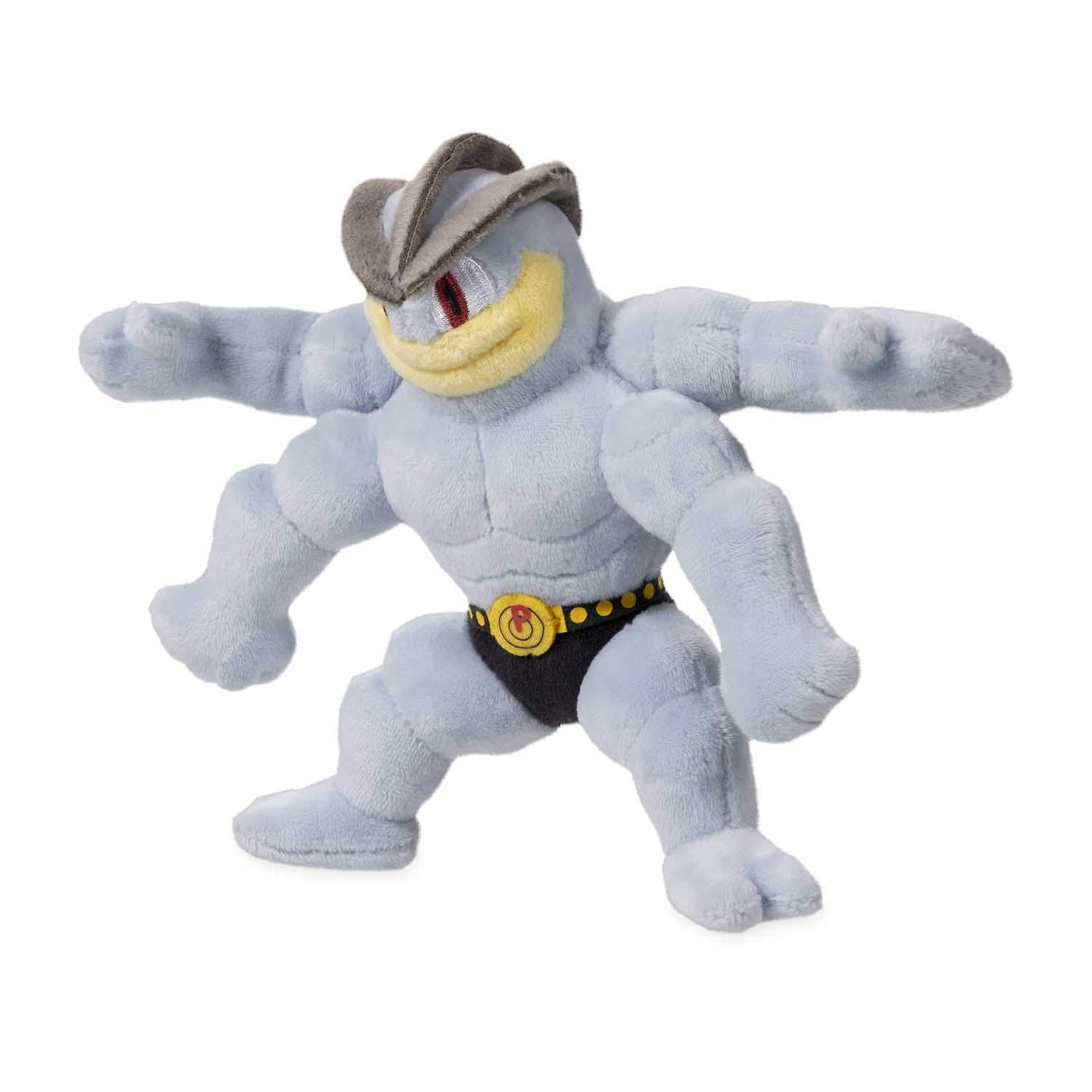 Pokemon Center: Machamp Posable Poké Plush, 8 ¾ Inch