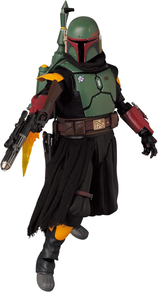 MAFEX No.201 BOBA FETT (TM) Recovered Armor Action Figure Total Height Approx. 6.3 inches (160 mm), Non-scale, Painted