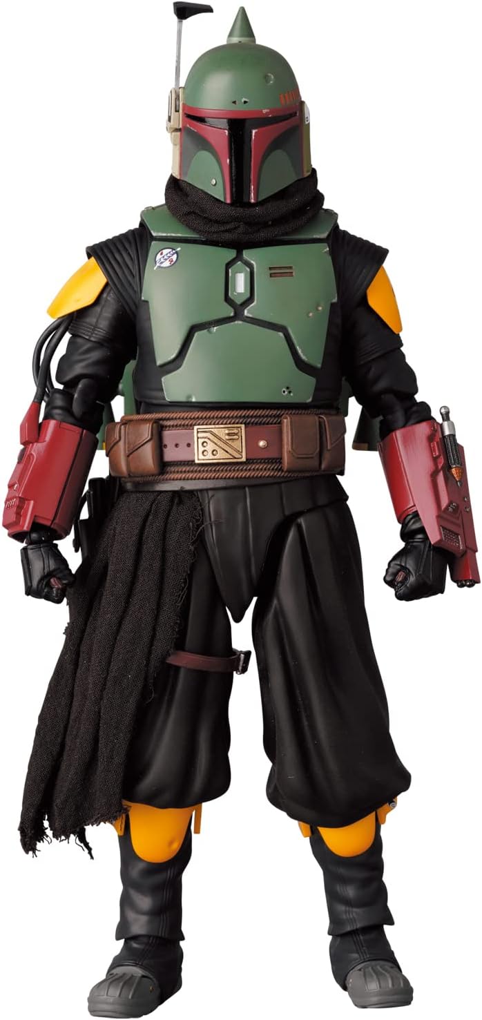 MAFEX No.201 BOBA FETT (TM) Recovered Armor Action Figure Total Height Approx. 6.3 inches (160 mm), Non-scale, Painted