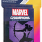 Gamegenic Marvel Champions The Card Game Official Hawkeye Art Sleeves | Pack of 50 Art Sleeves and 1 Clear Sleeve | Card Game Holder | Use with TCG and LCG Games | Made by Fantasy Flight Games