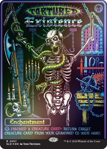 Magic: The Gathering Secret Lair x Dungeons & Dragons: Black Lights & Dark Dungeons Foil Edition