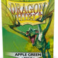 Dragon Shield 100ct Standard Card Sleeves Display Case (10 Packs) - Matte Apple Green