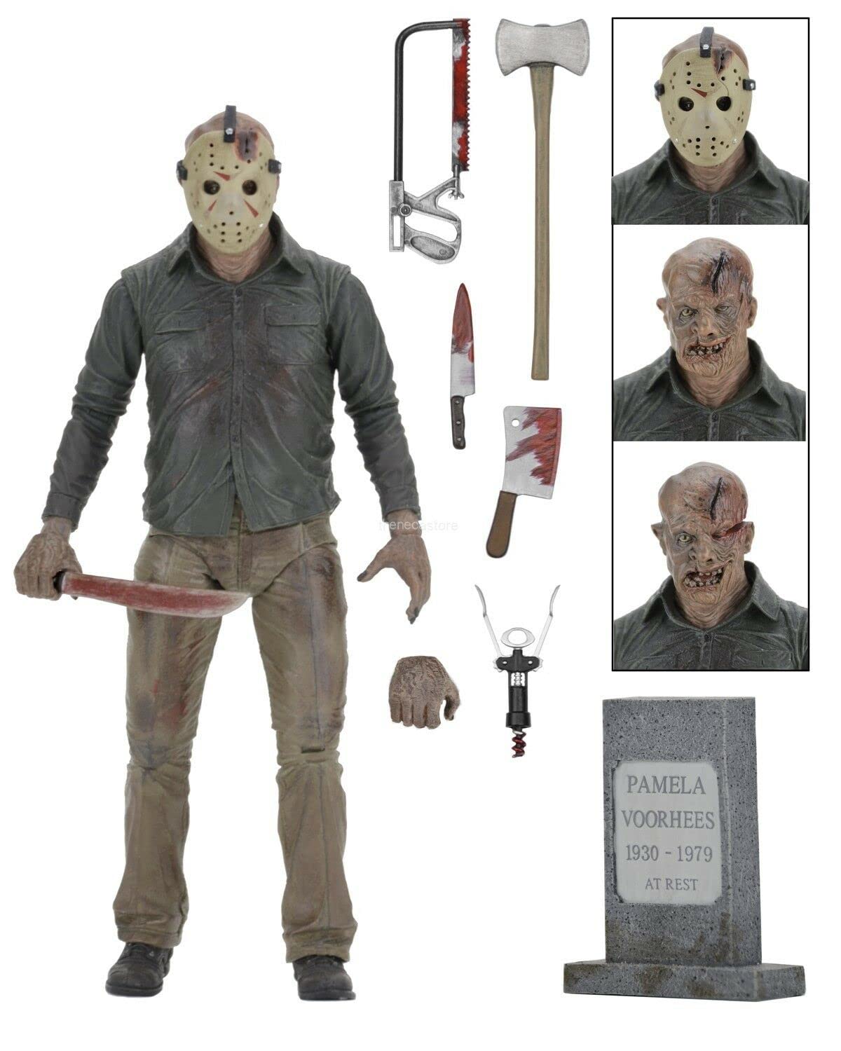 Friday the 13th - 7" Action Figure - Ultimate Part 4 Jason - NECA