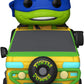 Funko Pop Ride SUPDLX! Movie: Teenage Mutant Ninja Turtle - Leonardo in Van (Exc), Collectable Vinyl Figure