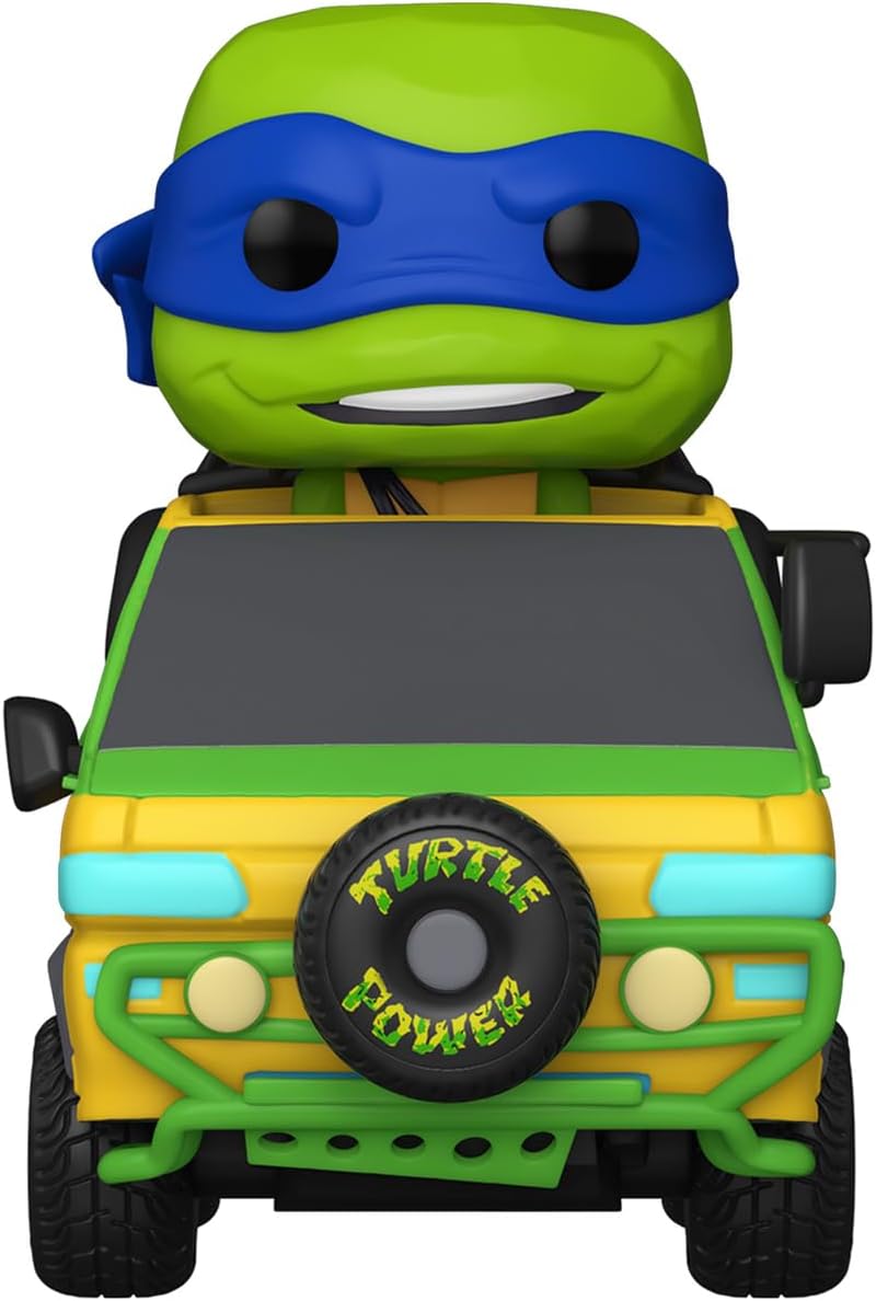 Funko Pop Ride SUPDLX! Movie: Teenage Mutant Ninja Turtle - Leonardo in Van (Exc), Collectable Vinyl Figure