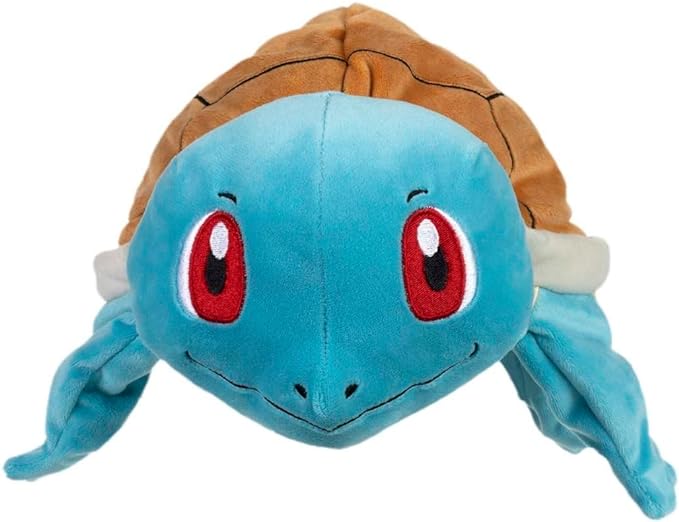 Pokemon Center: Squirtle Pokemon Partner Plush Hat (One Size-Adult) Multicolor