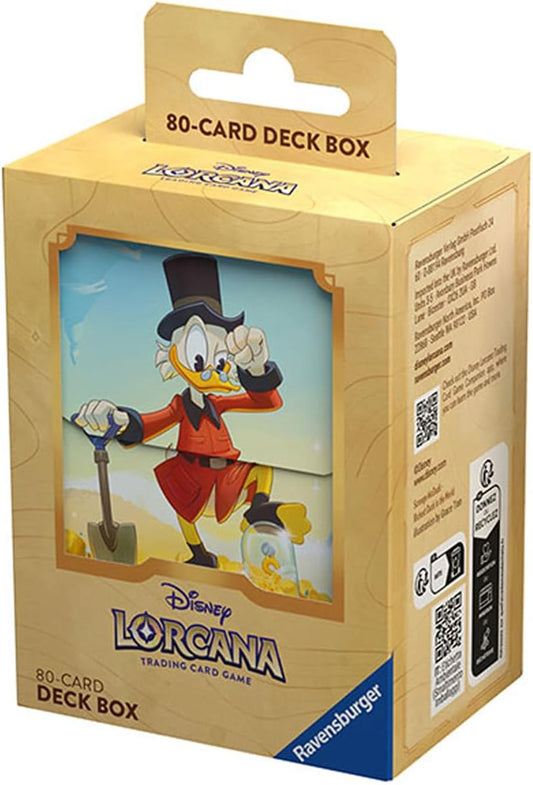 Lorcana 80+ Deck Box - Scrooge McDuck