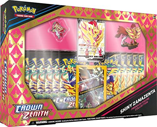Pokémon Crown Zenith Shiny Zamazenta Premium Figure Collection