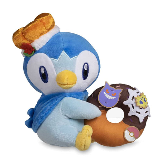 Pokemon Center Piplup Pumpkin Celebration Poké Plush - 8 ¾ in.