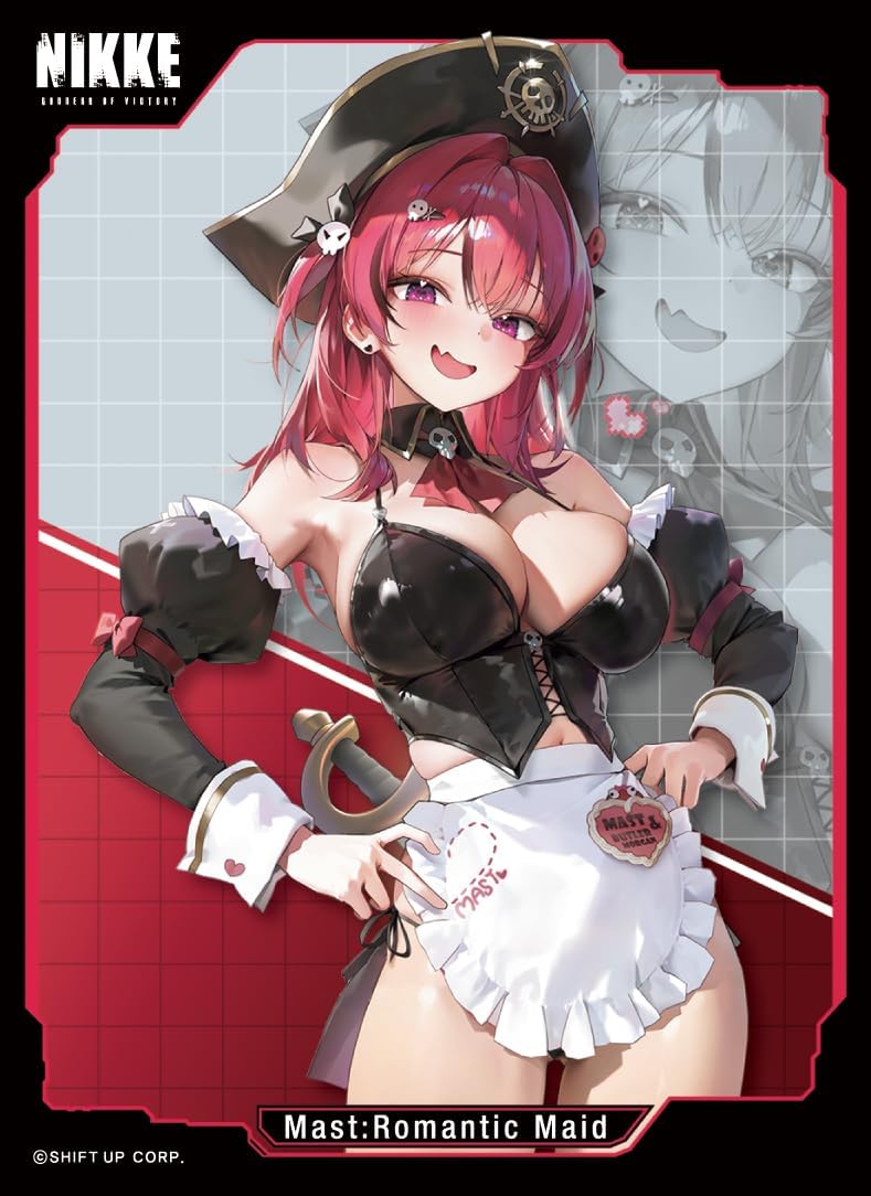 Movic Chara Sleeve Collection Matte Series Goddess of Victory: NIKKE Must: Romantic Maid (No. MT2190)