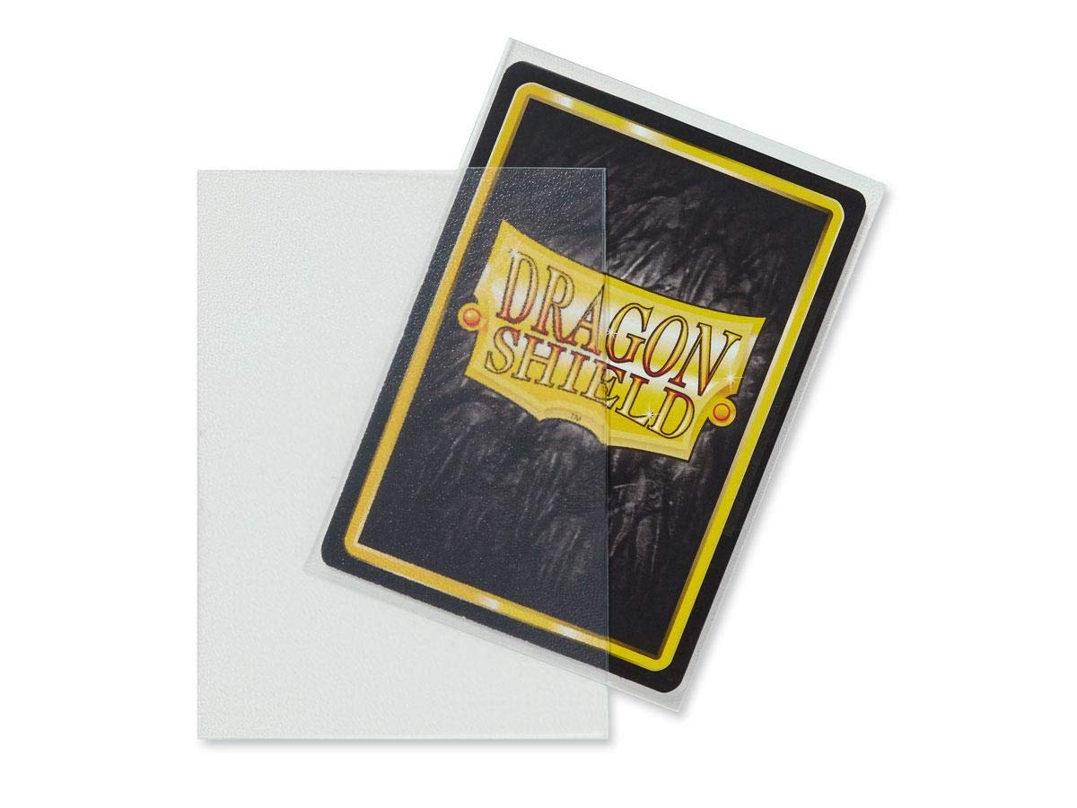 Dragon Shield Matte Clear Standard Size 100 ct Card Sleeves Individual Pack