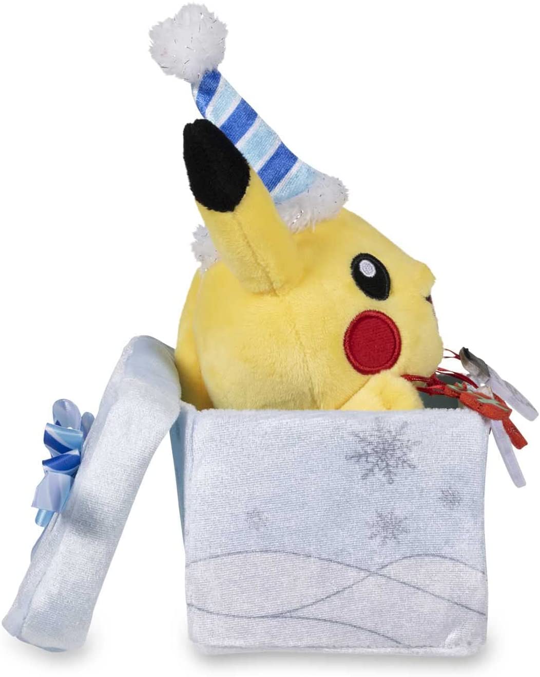 Pokemon 8 Inch Poke Plush - Undersea Holiday Pikachu Gift Box