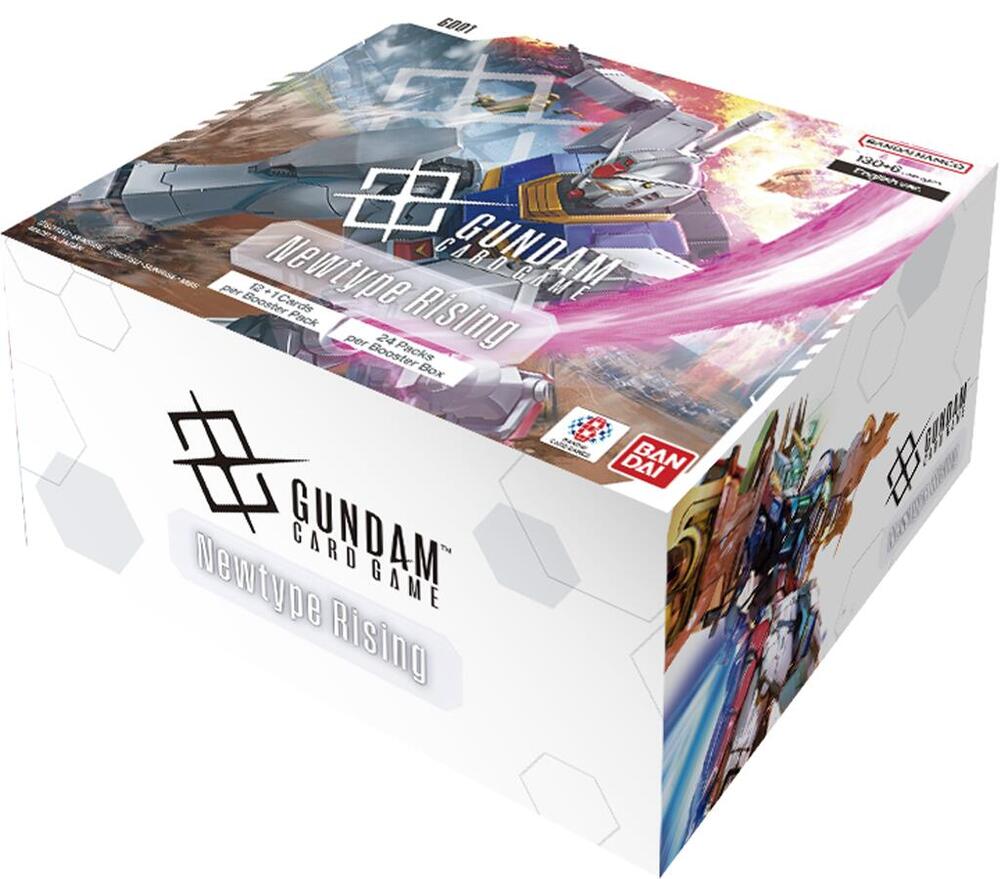 Gundam Card Game Booster Box - Newtype Rising (GD01) - 24 Packs