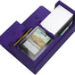 Gamegenic The Academic 133+ XL Premium Deck Box | Double-Sleeved Card Storage | Card Game Protector | Holds Up to 122 Cards Plus Game Accessories | Purple/Purple Color