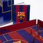 Binho Board Classic Board Game FC Barcelona Football Club Edition - 2-Player Fast-Paced Finger Flicker Pinball Family Board Game - Portable Tabletop Sports Game Set for Any Occasion
