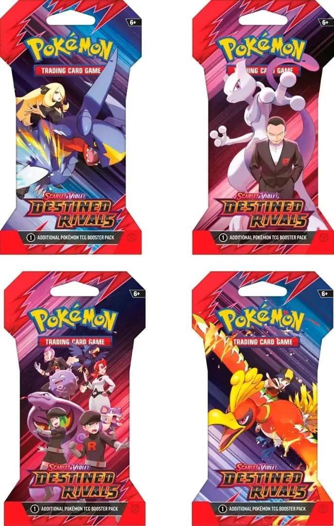 Pokemon TCG - Scarlet & Violet: Destined Rivals - Booster Pack - 10 Cards
