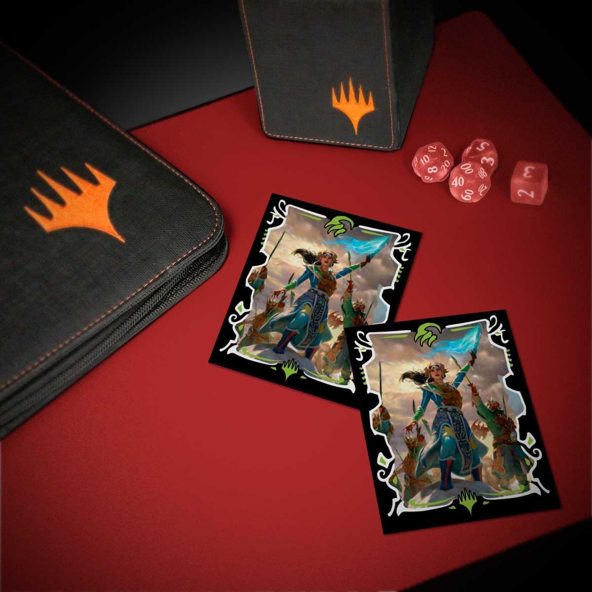 Ultra PRO - Tarkir Dragonstorm Eshki, Temur’s Roar (Temur Roar Commander Deck) 100ct Deck Protector Sleeves for Magic: The Gathering | Magic Gathering Accessories MTG Card Protection TCG Deck Sleeves
