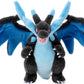 Takara Tomy Arts (TAKARATOMY A.R.T.S) Pokemon Got Plush Mega Charizard X Plush Toy Width Approx. 13.8 inches (35 cm)