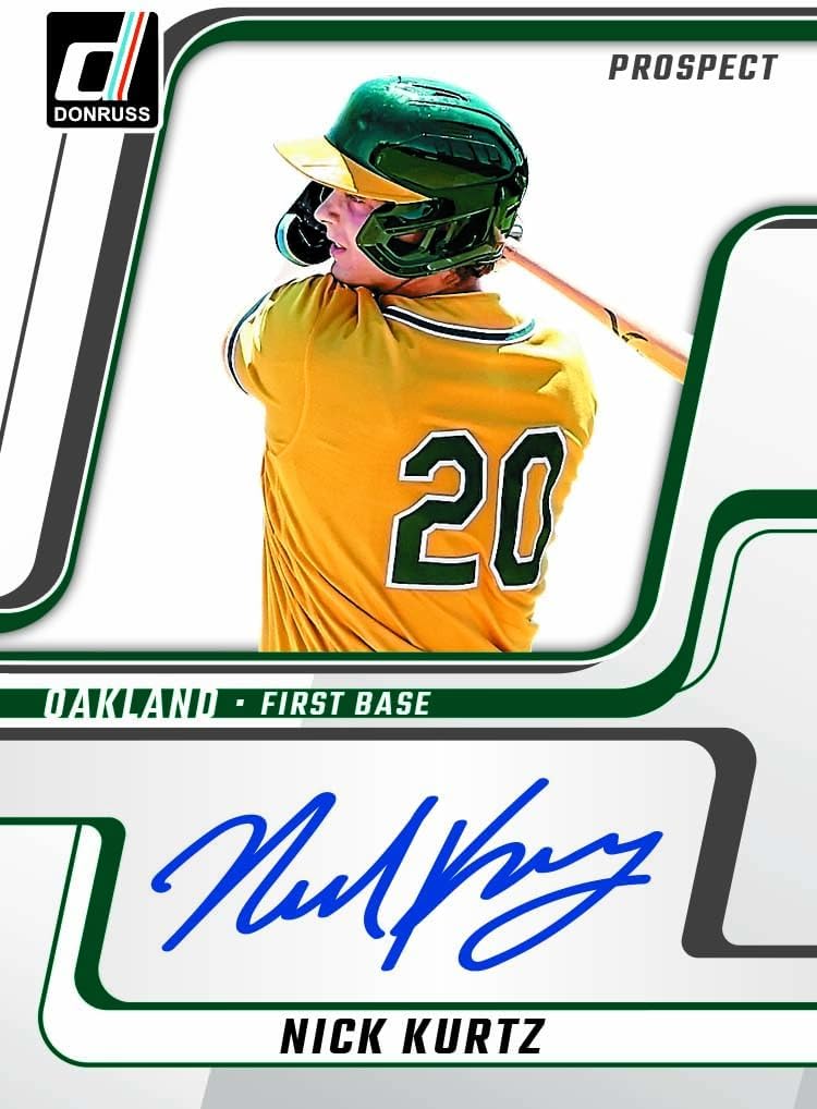 Panini 2025 Donruss Baseball Hobby Trading Card Box (Three Autographs or Memorabilia Cards Per Box)