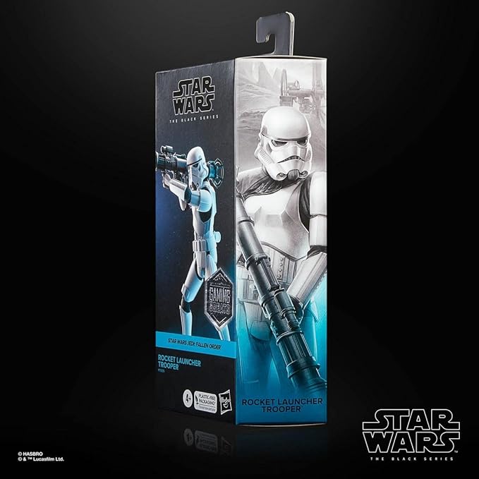 Hasbro Stormtrooper Action Figure Rocket Launcher 15 cm