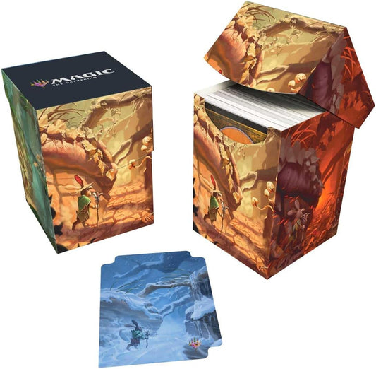 Ultra Pro - Bloomburrow 100+ Deck Box® Season Lands: Forest