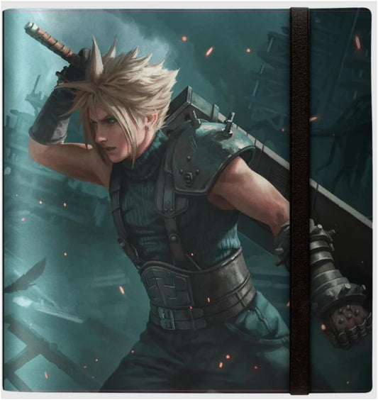 Ultra PRO - Final Fantasy x Universes Beyond Cloud/Sephiroth 12-Pocket PRO-Binder for Magic: The Gathering | TCG Card Collector Album, MTG Binder, Final Fantasy Card Binder, Deck Storage Binder