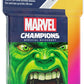 GameGenic Marvel Champions The Card Game Official Hulk Sleeves | Pack of 50 Art Sleeves and 1 Clear Sleeve | Card Game Holder | Use with TCG and LCG Games | Made by Fantasy Flight Games