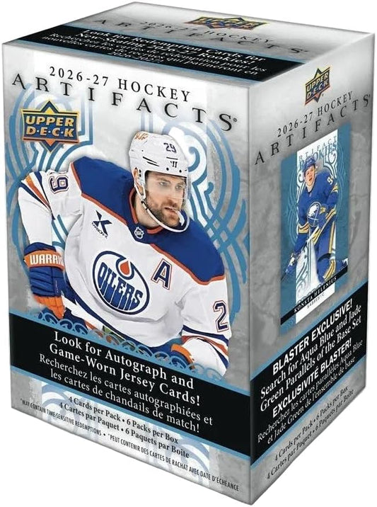2026-27 Upper Deck Artifacts NHL Trading Cards Blaster