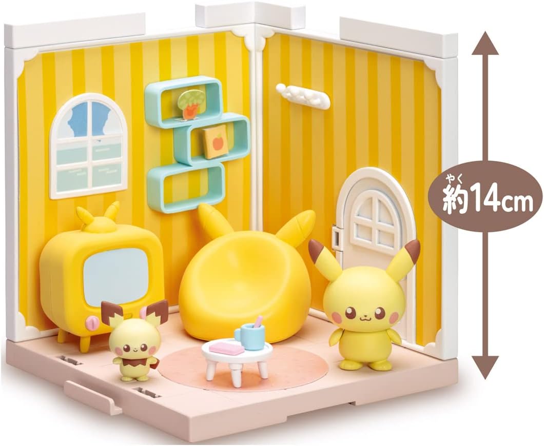 Pokemon Pocket Peace House Living Pikachu & Pichu