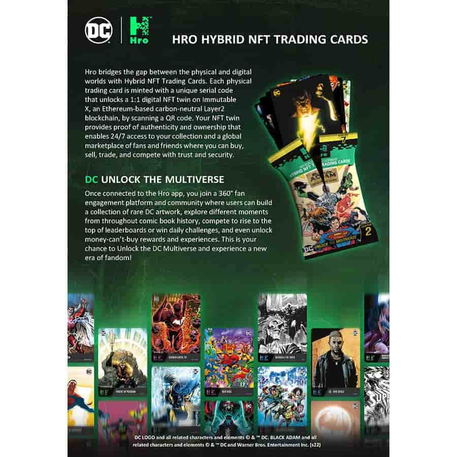 HRO Chapter 2 Black Adam 4 Pack Premium Booster