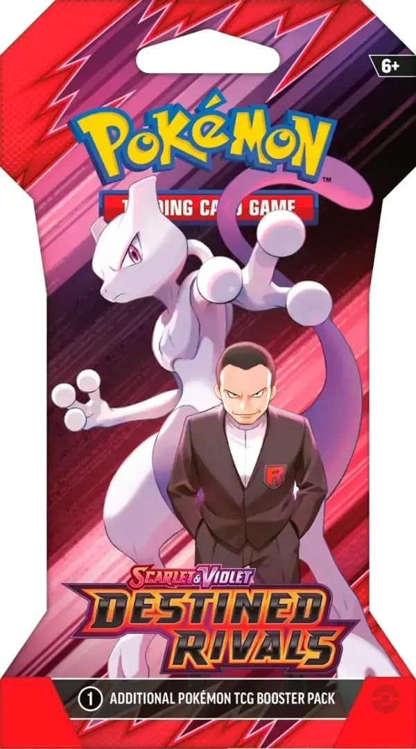 Pokemon TCG - Scarlet & Violet: Destined Rivals - Blister Booster Pack - 10 Cards