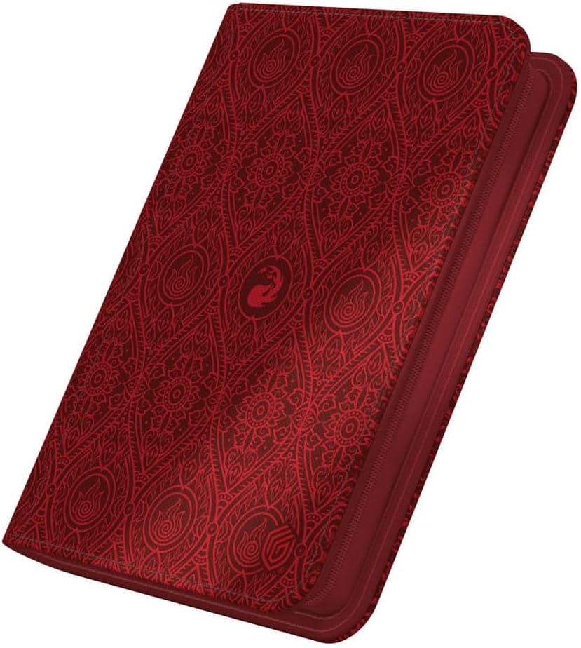 Ultimate Guard: Zipfolio 160 Xenoskin Magic: The Gathering Avatar:The Last Airbender- Mana Symbol Red Mountain