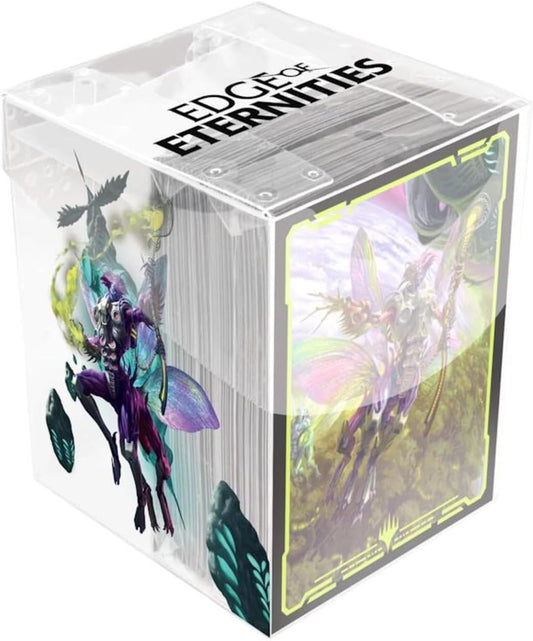 Ultra Pro - Edge of Eternities World Shaper 100ct Deck Protector Sleeves in Clear Box for Magic: The Gathering, Card Protection, TCG Accessories, Collectible Trading Cards Game