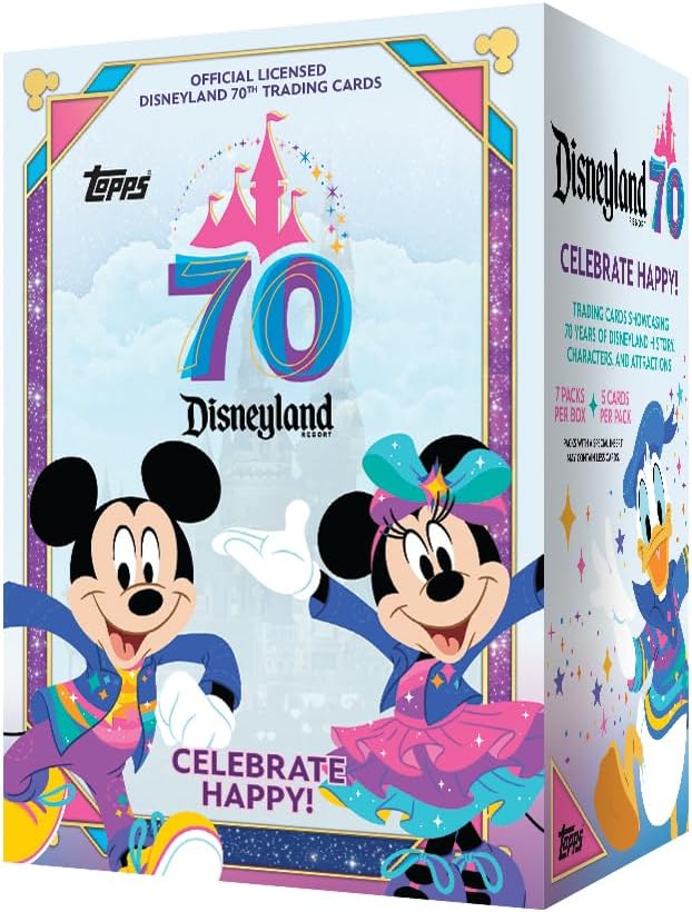 2025 Topps Disneyland 70th Anniversary Value Blaster Box