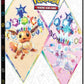 Ultra PRO Scarlet & Violet 9-Pocket Portfolio for Pokémon Cards - Full-Art Cover of Terestallized Eevee, Sylveon, Jolteon, Flareon, Vaporeon Design - Holds 252 Pokemon Cards or Standard Size Cards
