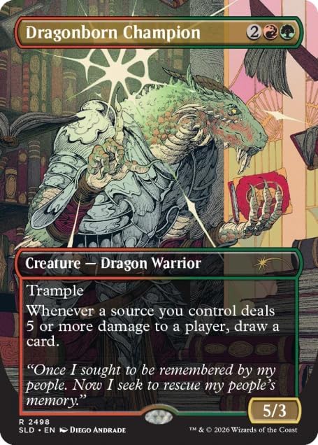 Magic: The Gathering Secret Lair x Dungeons & Dragons: Whispers in Candlekeep Non-Foil Edition