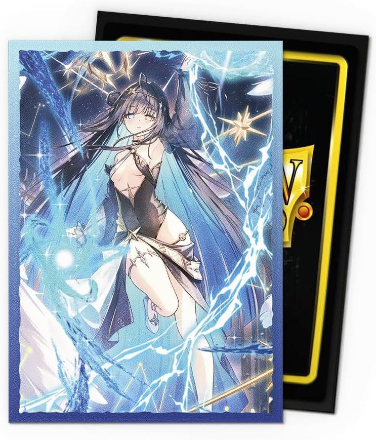 Dragon Shield | Grand Archive Matte Art Sleeves | 100 CT - Smooth & Tough Premium TCG Sleeves | Compatible with Pokemon, One Piece & Magic the Gathering | Raziel, Archangel of Libra