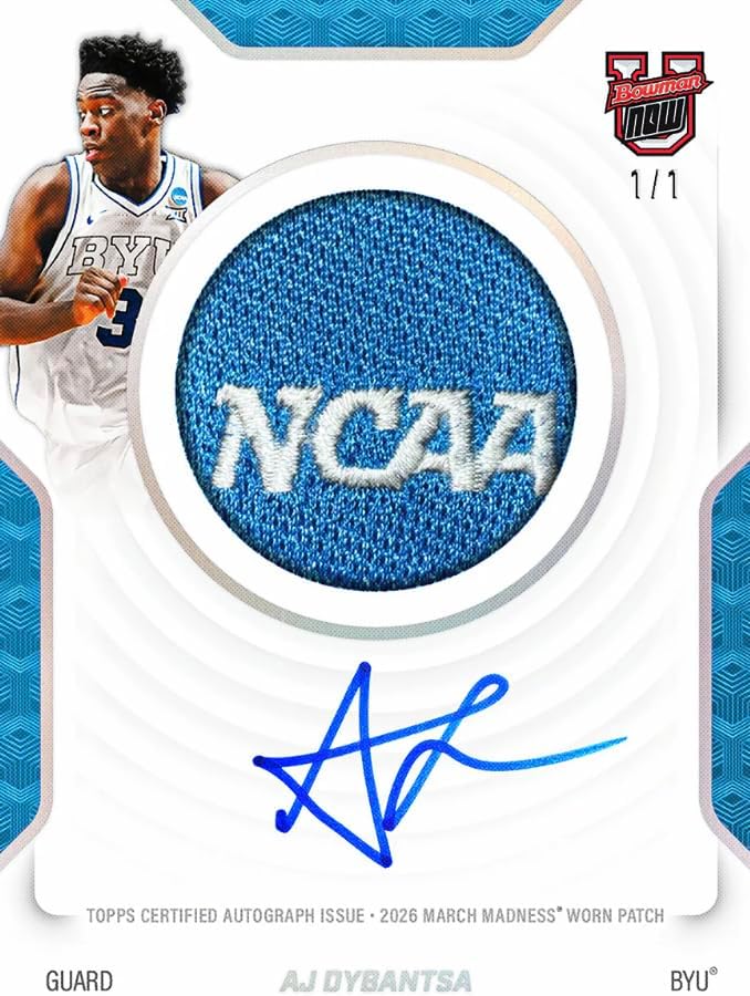 Topps 2025-26 Bowman U Now® Basketball March Madness - Hobby Box
