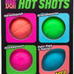 Schylling NeeDoh Hot Shot Teenie Needoh 4 Pack - Sensory Squeeze Toy - 1.5" in Diameter - Colors May Vary