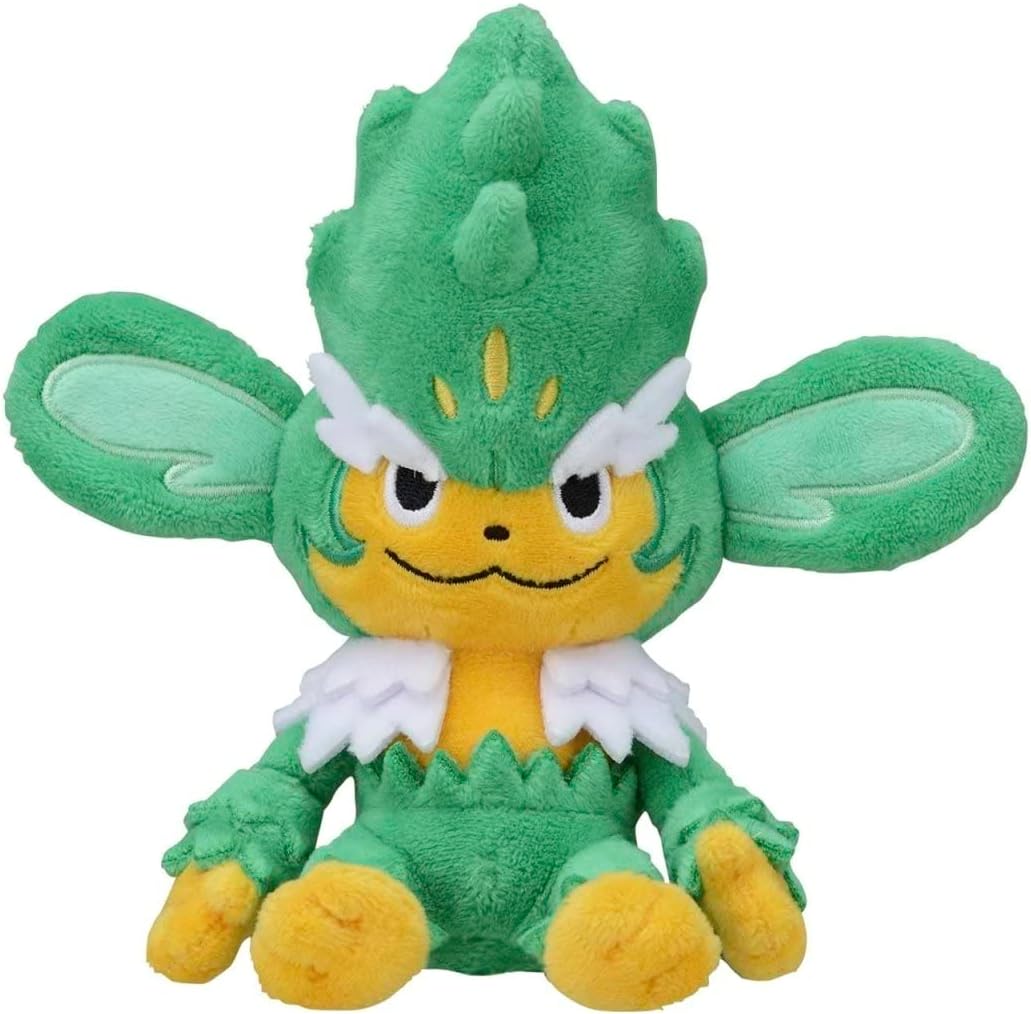 Pokemon Center: Simisage Sitting Cuties Plush, 6 ¼ Inch