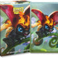 Dragon Shield Sleeves: Standard Brushed Art Spirit Dragon - The Burnbug 100CT
