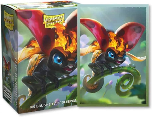 Dragon Shield Sleeves: Standard Brushed Art Spirit Dragon - The Burnbug 100CT