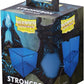 Dragon Shield Strongbox Deck Box Clear Blue, Holds 100+ Double Sleeved Cards, Acrylic TCG Storage Case, Vacuum Seal Closure, Stackable, Display Lid, 83.5 x 106 x 75.5 mm