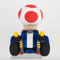 Sanei Boeki MKW01 Super Mario Kart World Toad Plush Toy W6.7 x D10.6 x H8.5 inches (W17 x D27 x H21.5 cm)